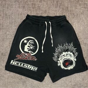 Hellstar Graphic Noise Sweatshorts